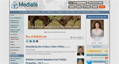 Desktop Screenshot of mediate.com