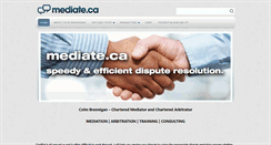 Desktop Screenshot of mediate.ca
